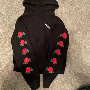 rose Obey hoodie